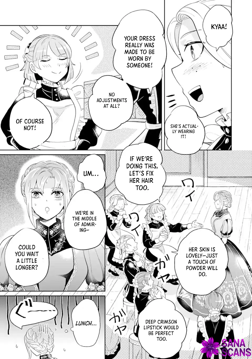 Charlotte: The Tale of a Maid Serving in the Castle Chapter 4 page 8
