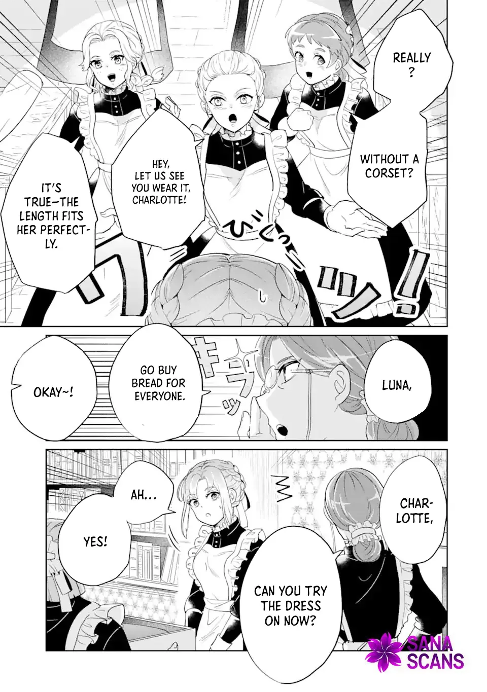 Charlotte: The Tale of a Maid Serving in the Castle Chapter 4 page 6