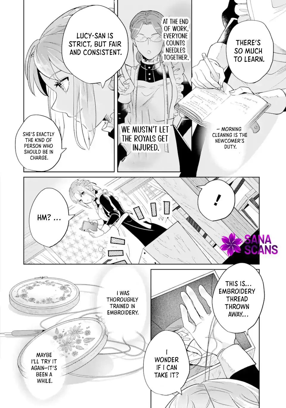 Charlotte: The Tale of a Maid Serving in the Castle Chapter 4 page 3