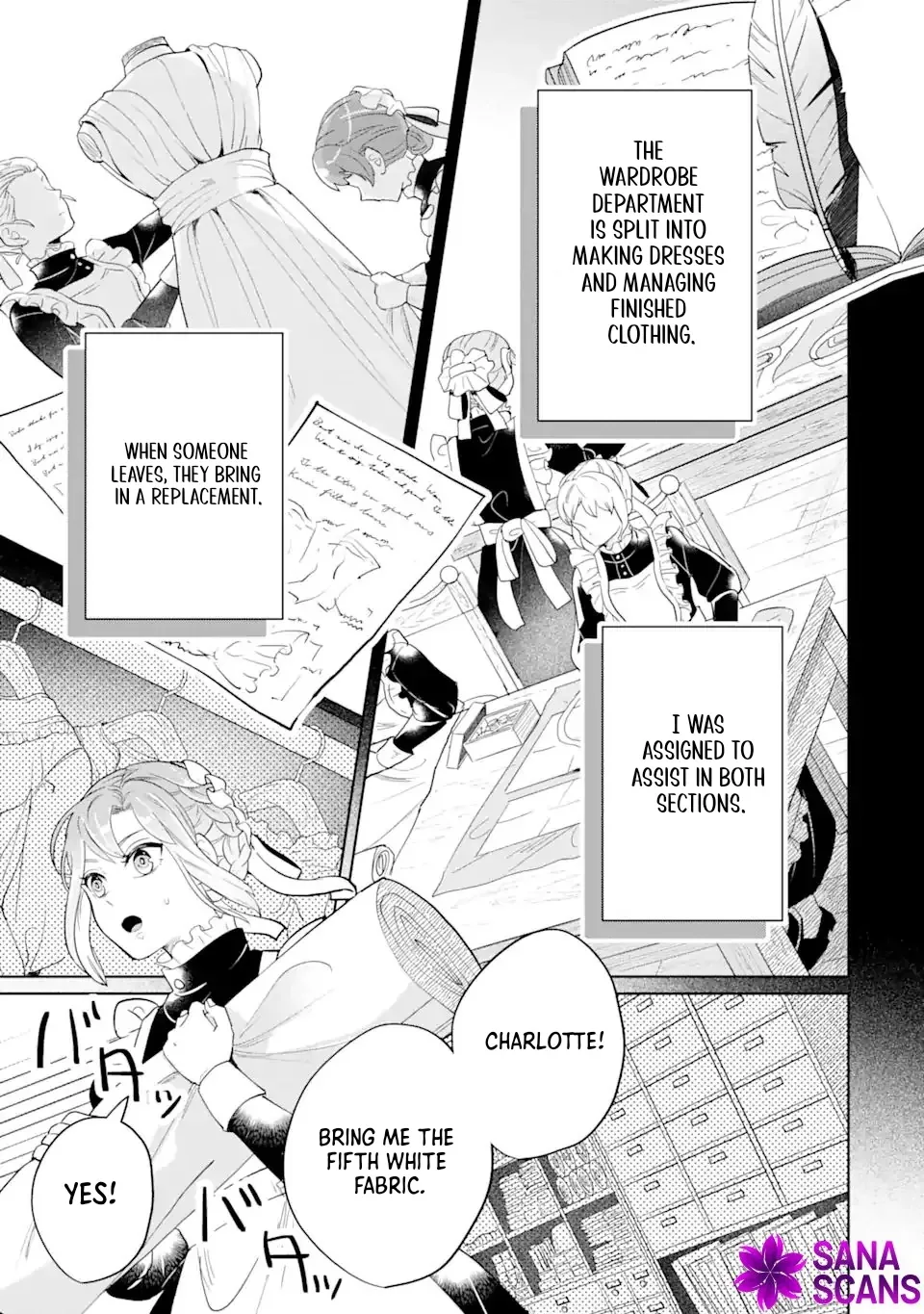 Charlotte: The Tale of a Maid Serving in the Castle Chapter 3 page 7