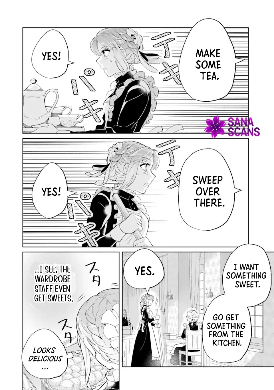 Charlotte: The Tale of a Maid Serving in the Castle Chapter 3 page 8