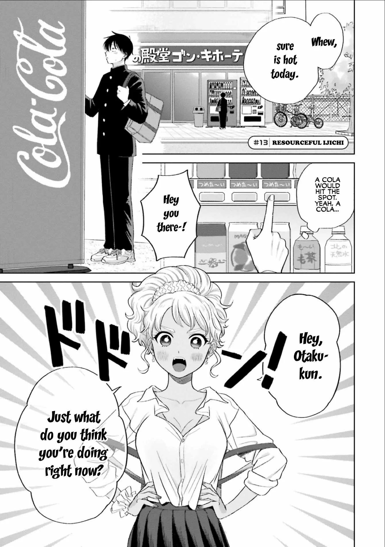 Gal Can’t Be Kind to Otaku!? Chapter 3 page 13