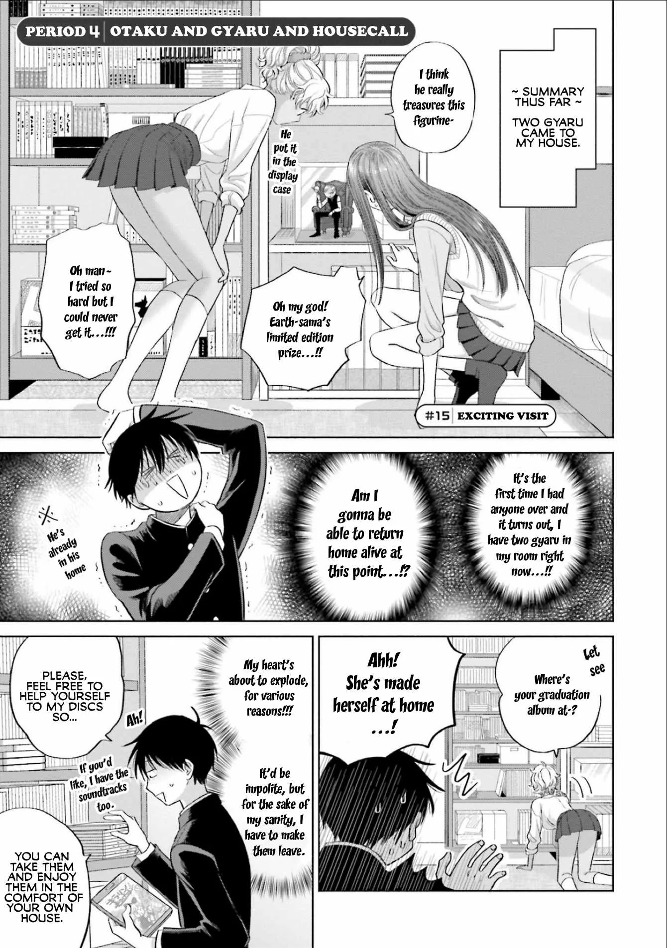 Gal Can’t Be Kind to Otaku!? Chapter 4 page 1