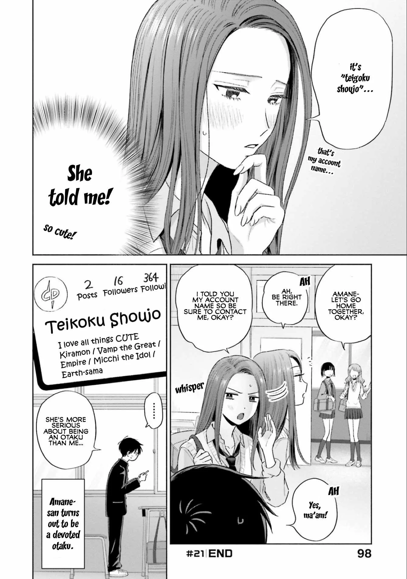 Gal Can’t Be Kind to Otaku!? Chapter 5 page 8