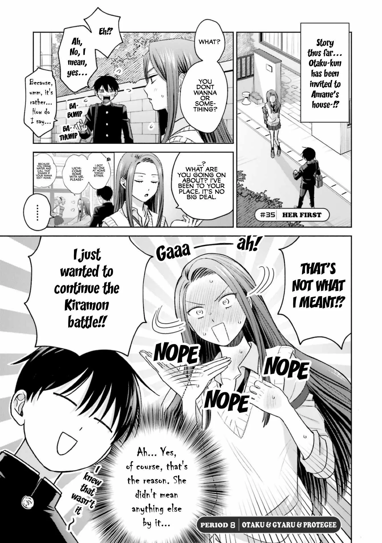 Gal Can’t Be Kind to Otaku!? Chapter 8.1 page 5