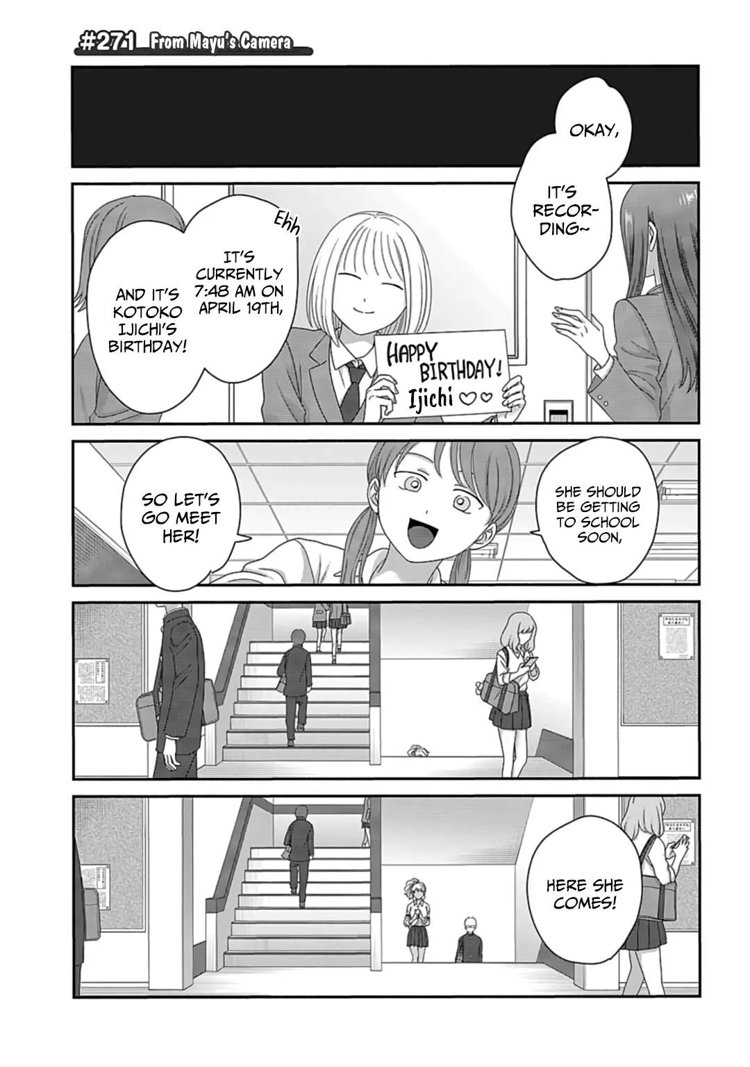 Gal Can’t Be Kind to Otaku!? Chapter 71 page 9