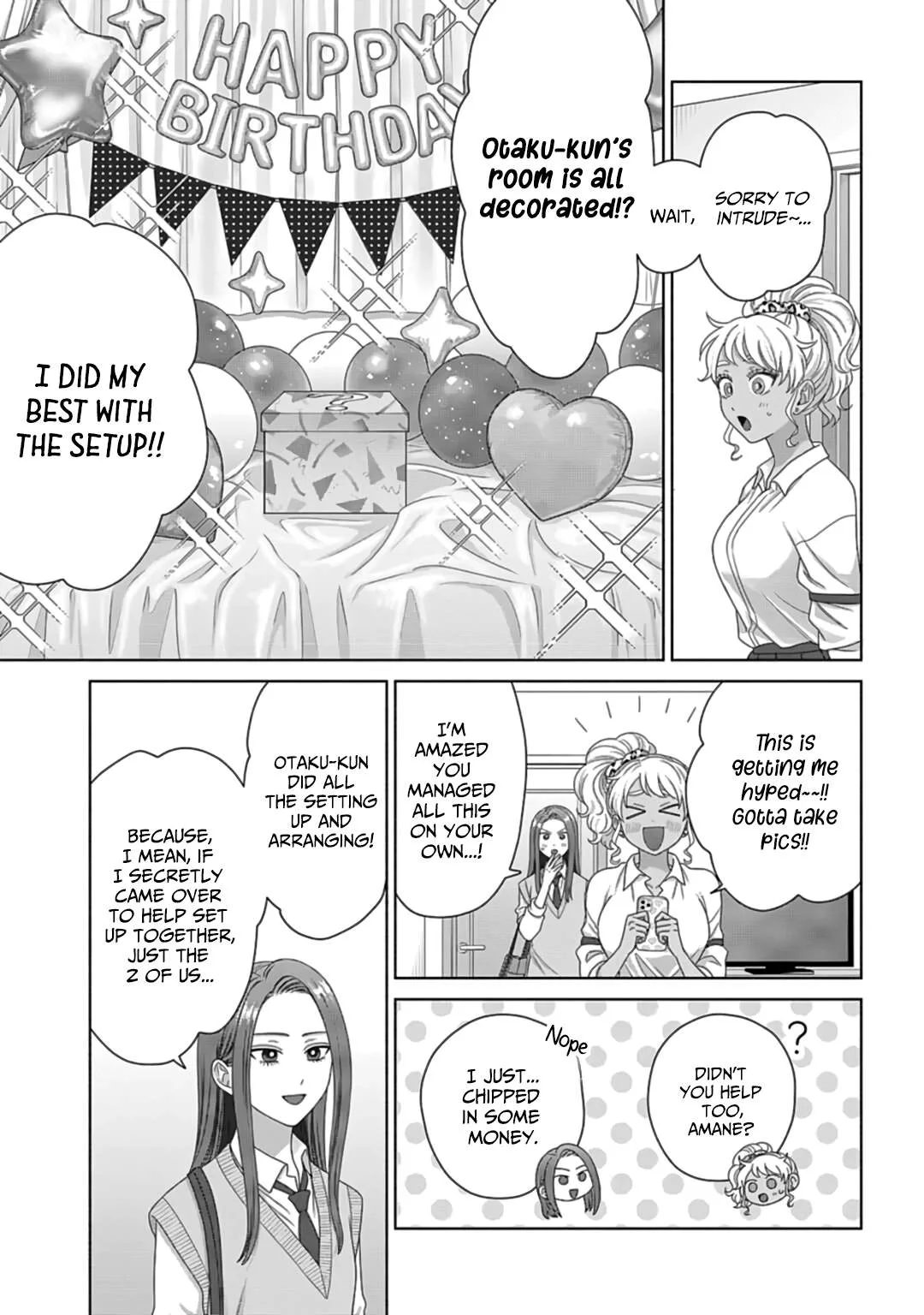 Gal Can’t Be Kind to Otaku!? Chapter 72 page 3