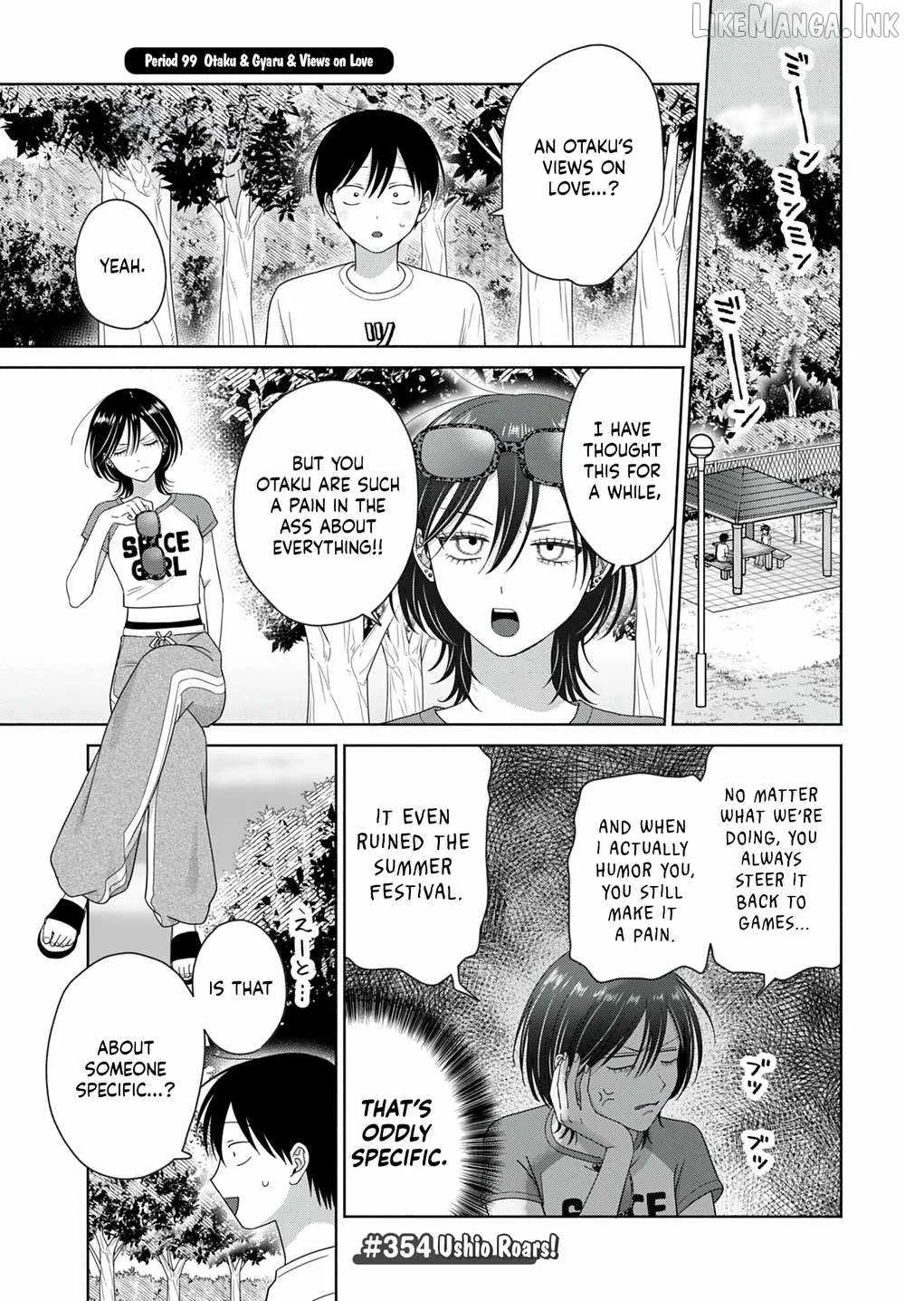 Gal Can’t Be Kind to Otaku!? Chapter 99 page 1