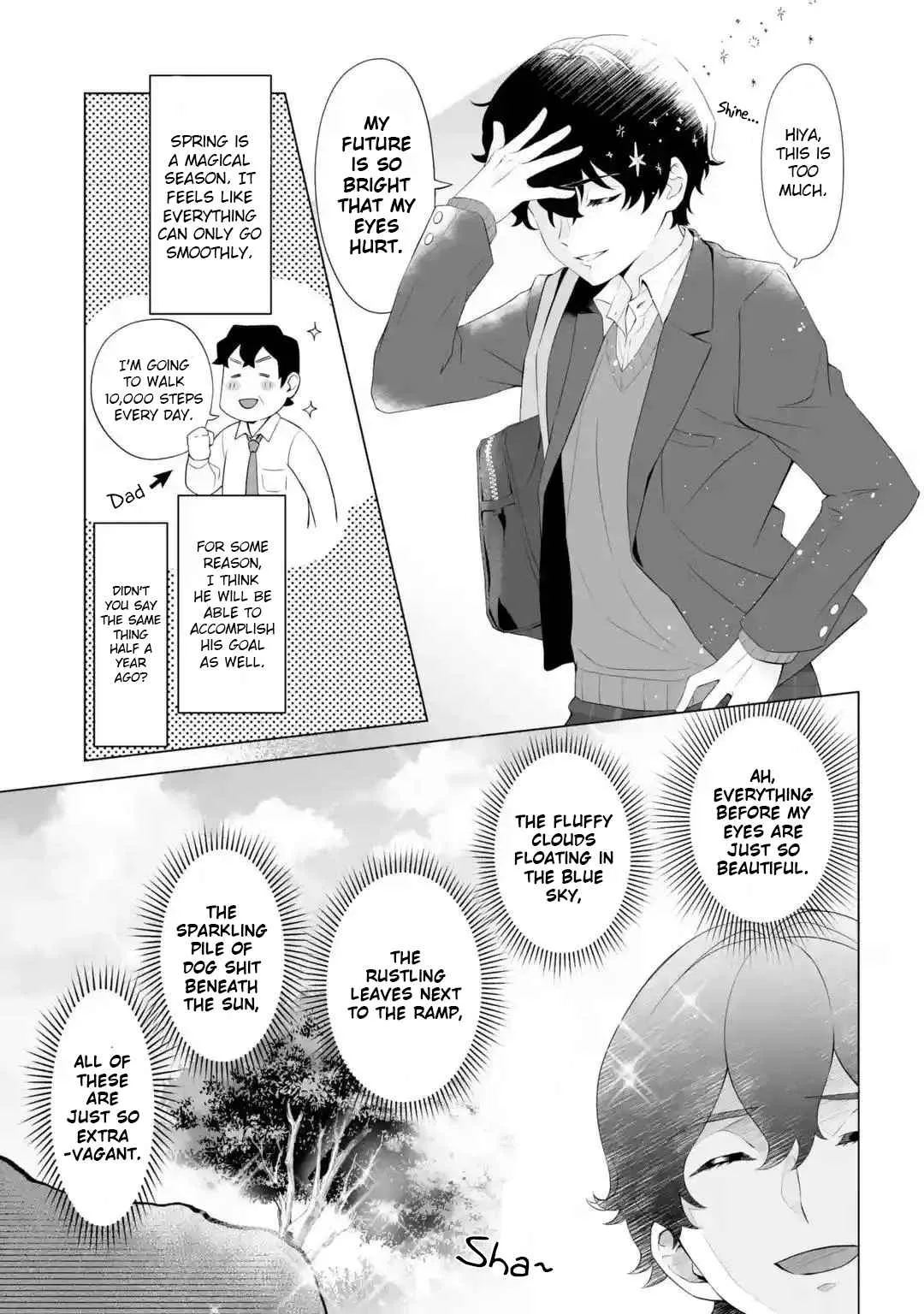 Please Leave Me Alone (For Some Reason, She Wants to Change a Lone Wolf's Helpless High School Life.) Chapter 1 page 3
