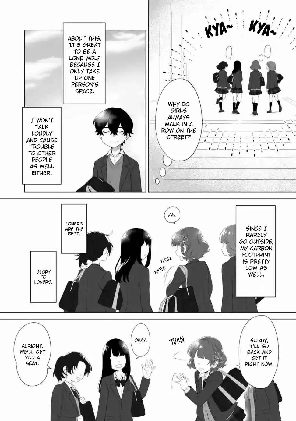 Please Leave Me Alone (For Some Reason, She Wants to Change a Lone Wolf's Helpless High School Life.) Chapter 1 page 16