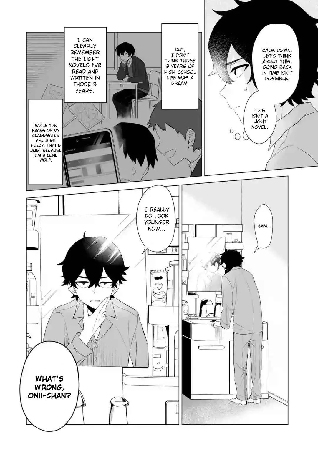 Please Leave Me Alone (For Some Reason, She Wants to Change a Lone Wolf's Helpless High School Life.) Chapter 1 page 28