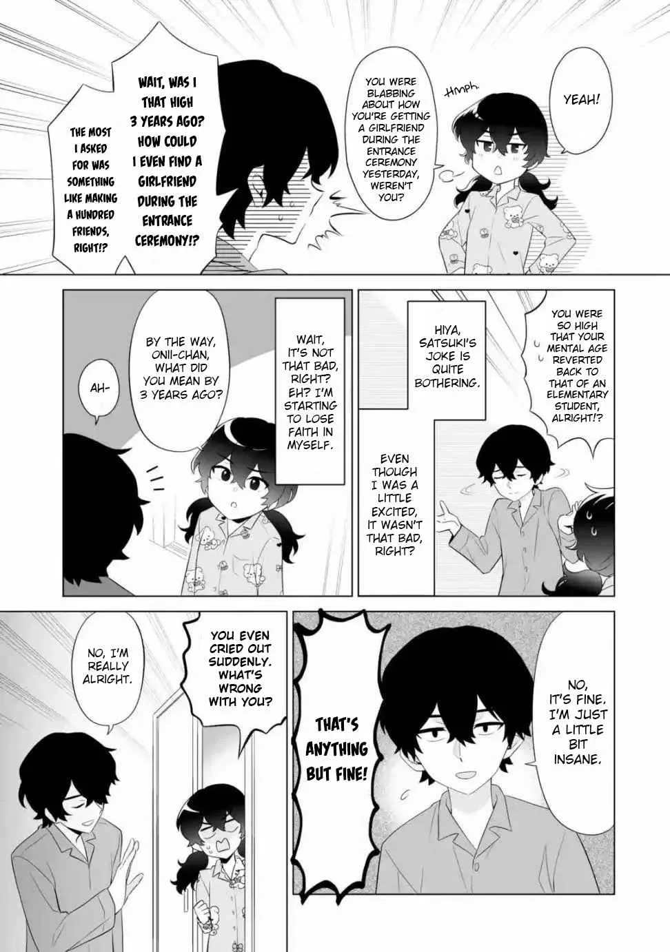 Please Leave Me Alone (For Some Reason, She Wants to Change a Lone Wolf's Helpless High School Life.) Chapter 1 page 31