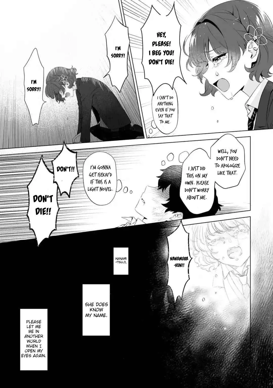 Please Leave Me Alone (For Some Reason, She Wants to Change a Lone Wolf's Helpless High School Life.) Chapter 1 page 23