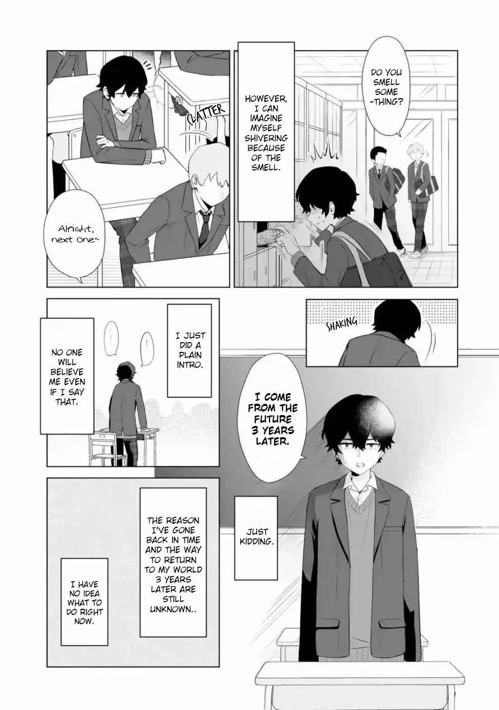 Please Leave Me Alone (For Some Reason, She Wants to Change a Lone Wolf's Helpless High School Life.) Chapter 1 page 37
