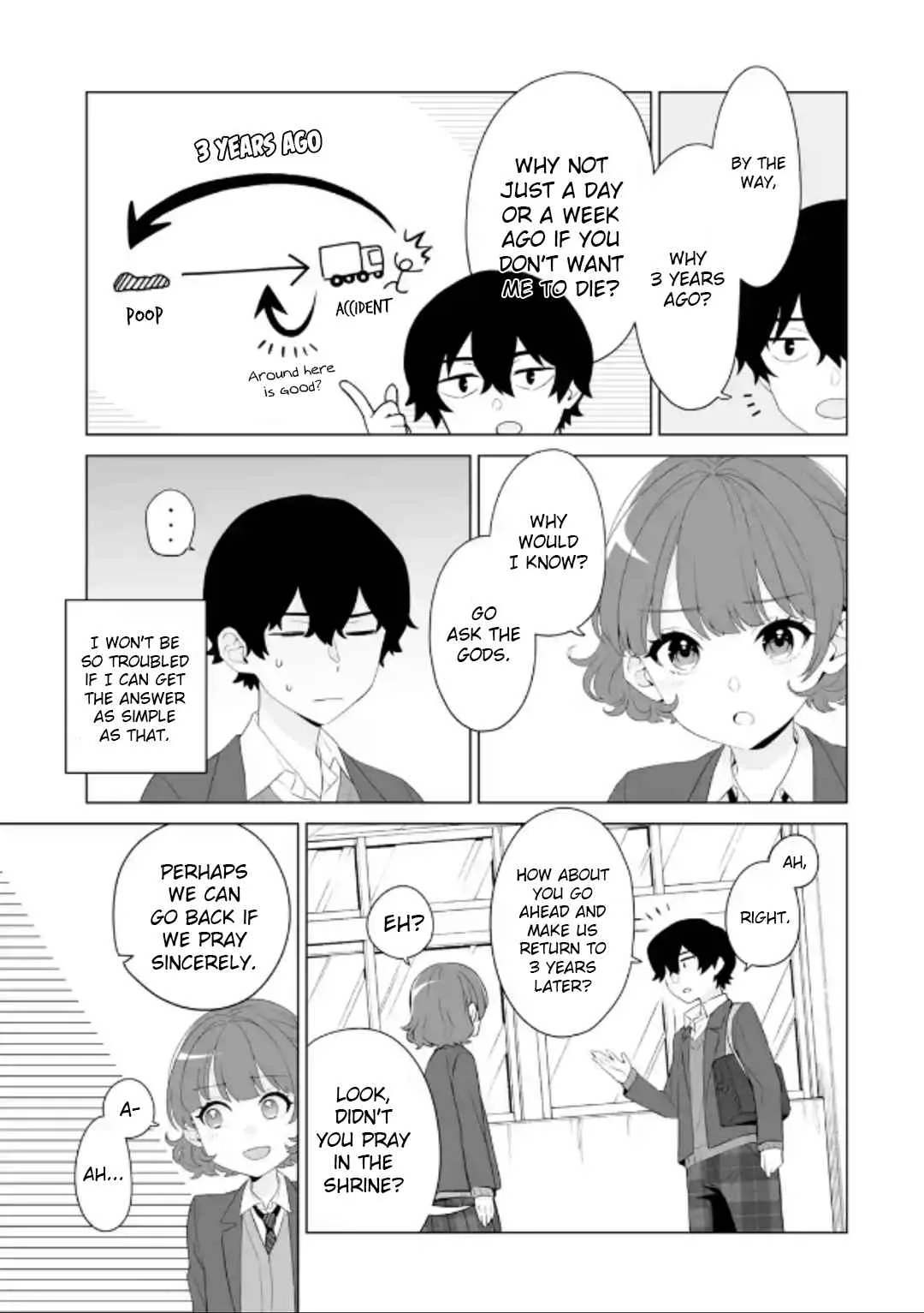 Please Leave Me Alone (For Some Reason, She Wants to Change a Lone Wolf's Helpless High School Life.) Chapter 2 page 7