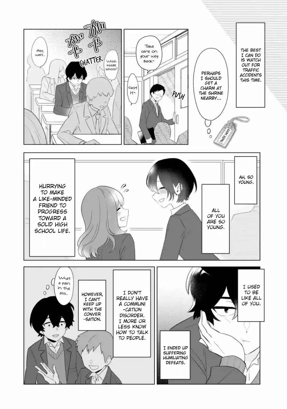 Please Leave Me Alone (For Some Reason, She Wants to Change a Lone Wolf's Helpless High School Life.) Chapter 1 page 38