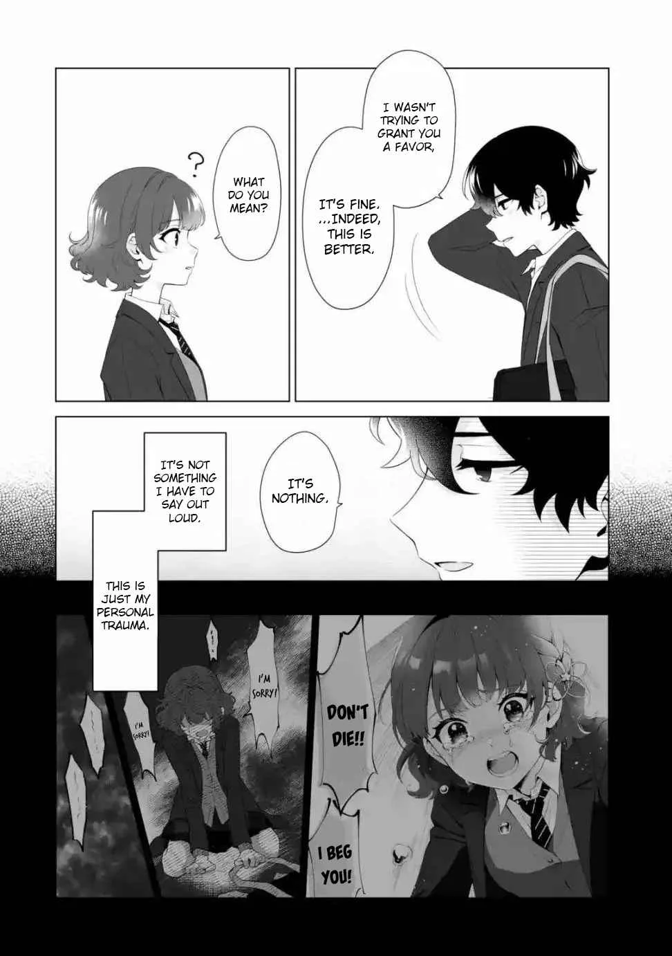 Please Leave Me Alone (For Some Reason, She Wants to Change a Lone Wolf's Helpless High School Life.) Chapter 1 page 48