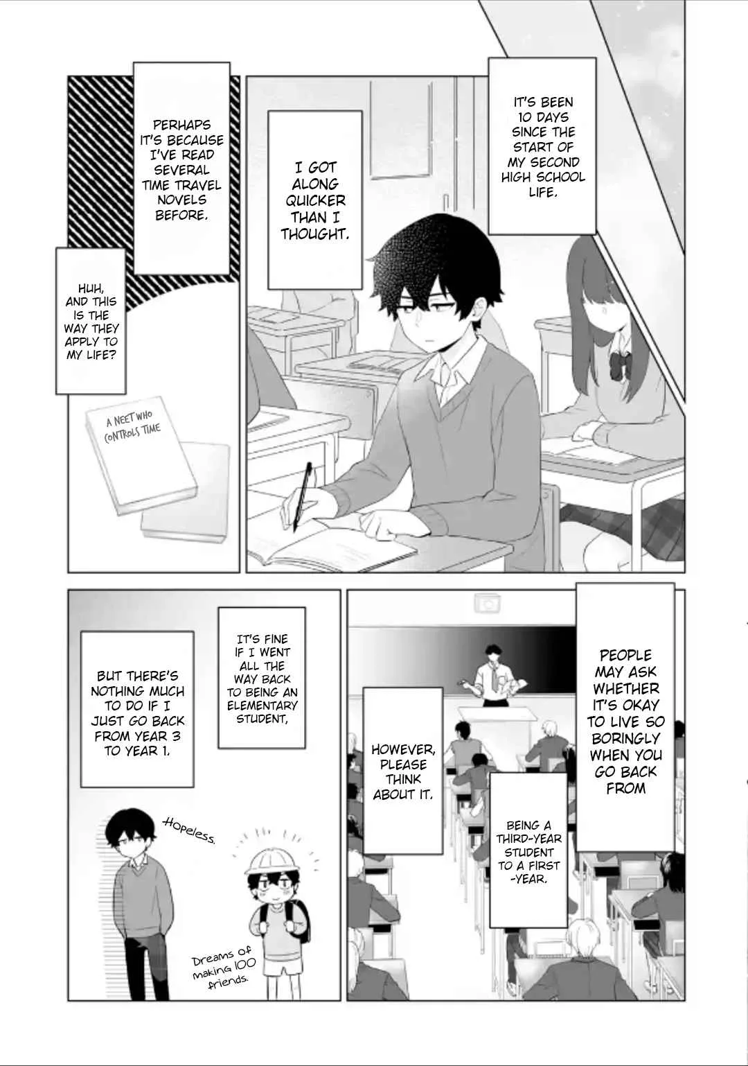 Please Leave Me Alone (For Some Reason, She Wants to Change a Lone Wolf's Helpless High School Life.) Chapter 2 page 19