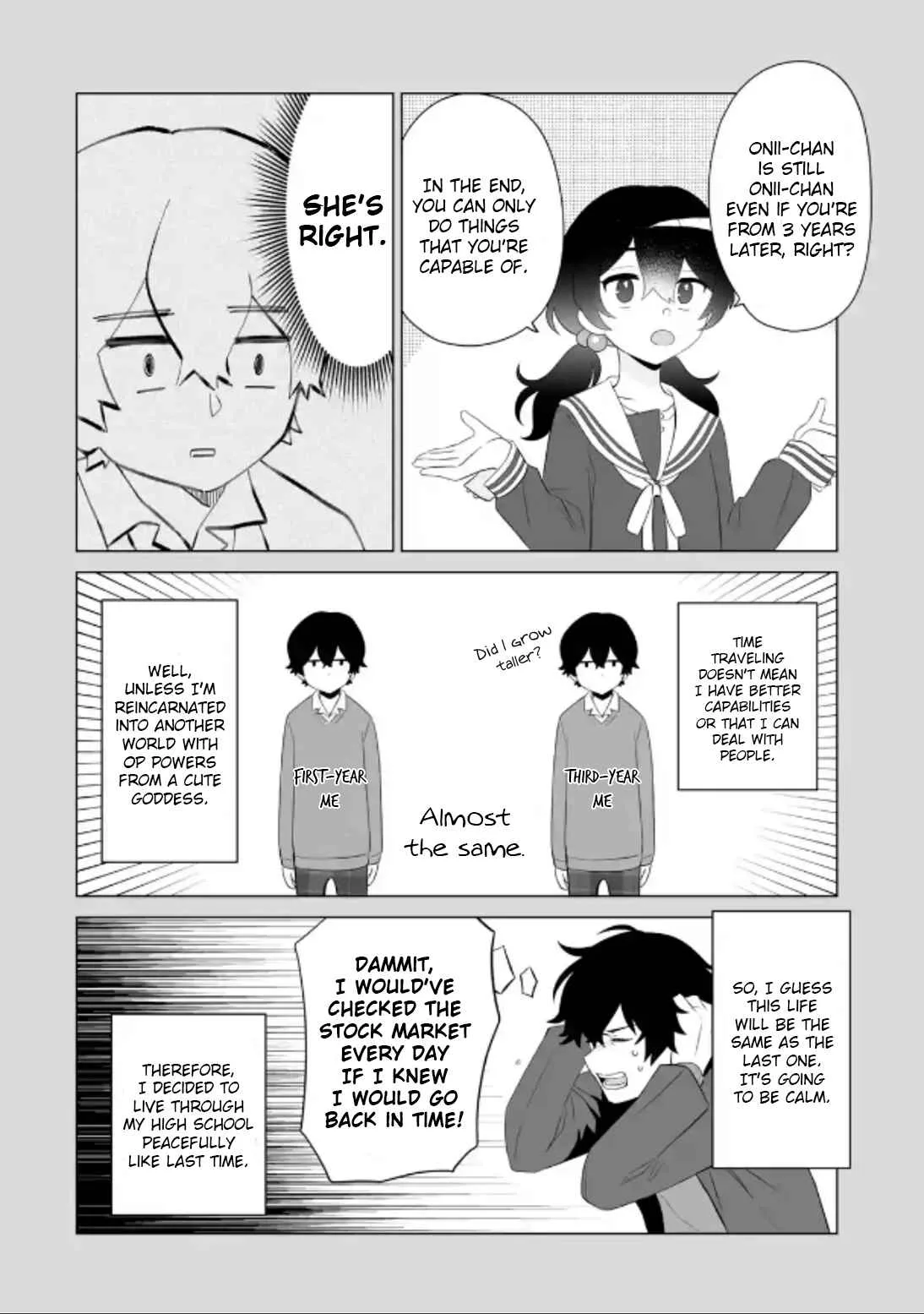 Please Leave Me Alone (For Some Reason, She Wants to Change a Lone Wolf's Helpless High School Life.) Chapter 2 page 24