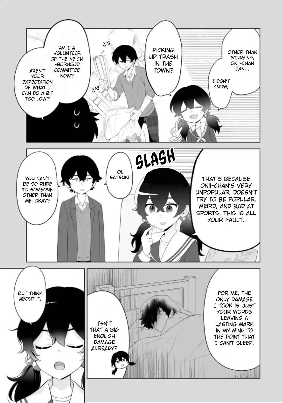 Please Leave Me Alone (For Some Reason, She Wants to Change a Lone Wolf's Helpless High School Life.) Chapter 2 page 23