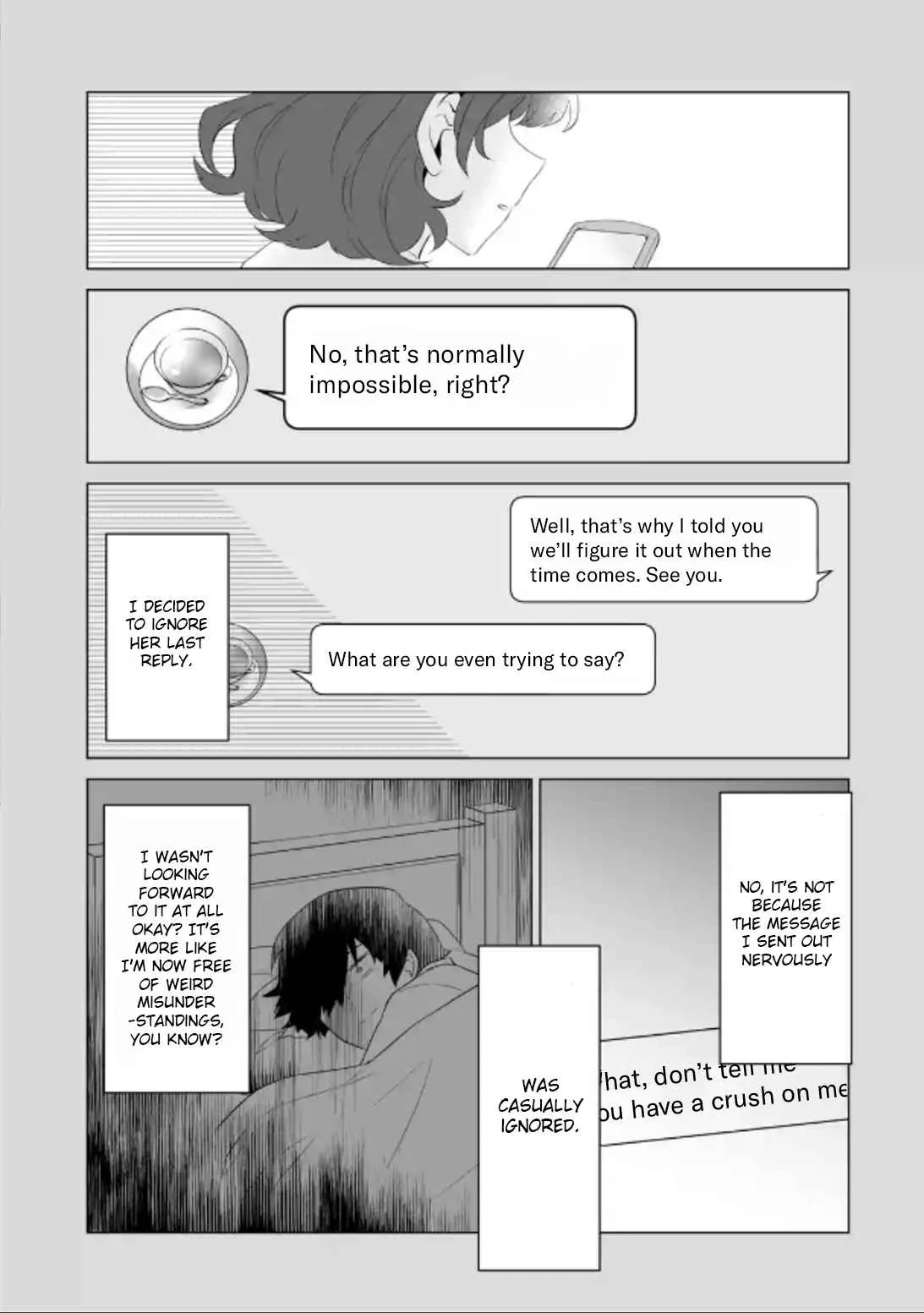 Please Leave Me Alone (For Some Reason, She Wants to Change a Lone Wolf's Helpless High School Life.) Chapter 2 page 29