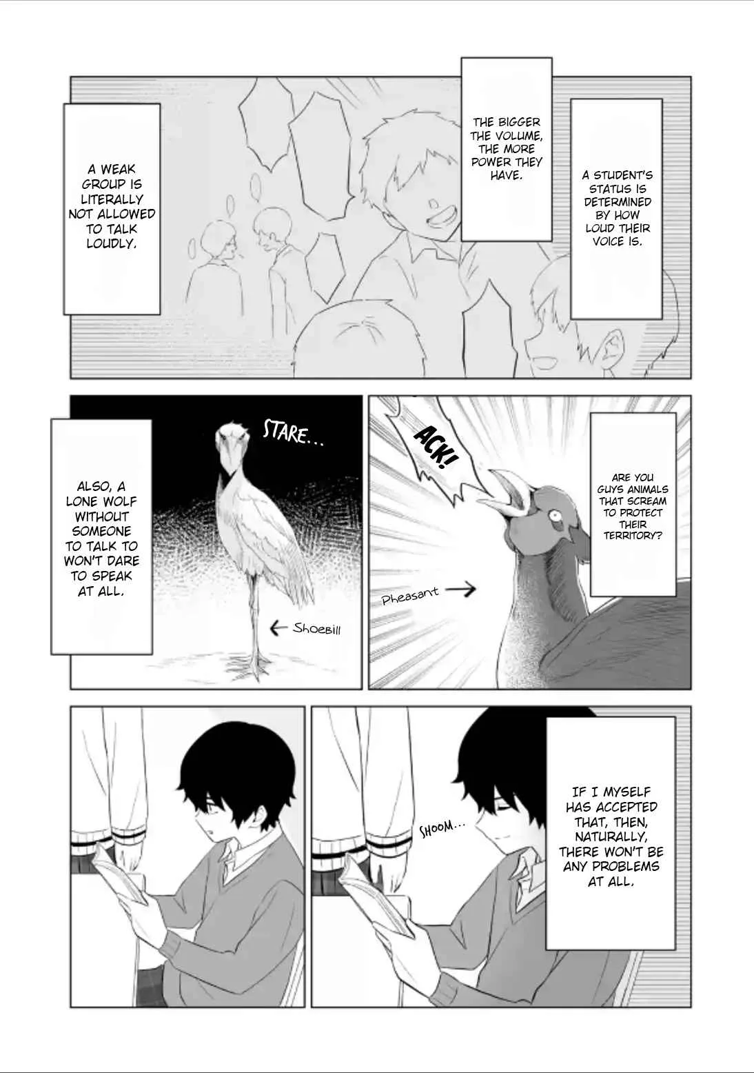 Please Leave Me Alone (For Some Reason, She Wants to Change a Lone Wolf's Helpless High School Life.) Chapter 2 page 31