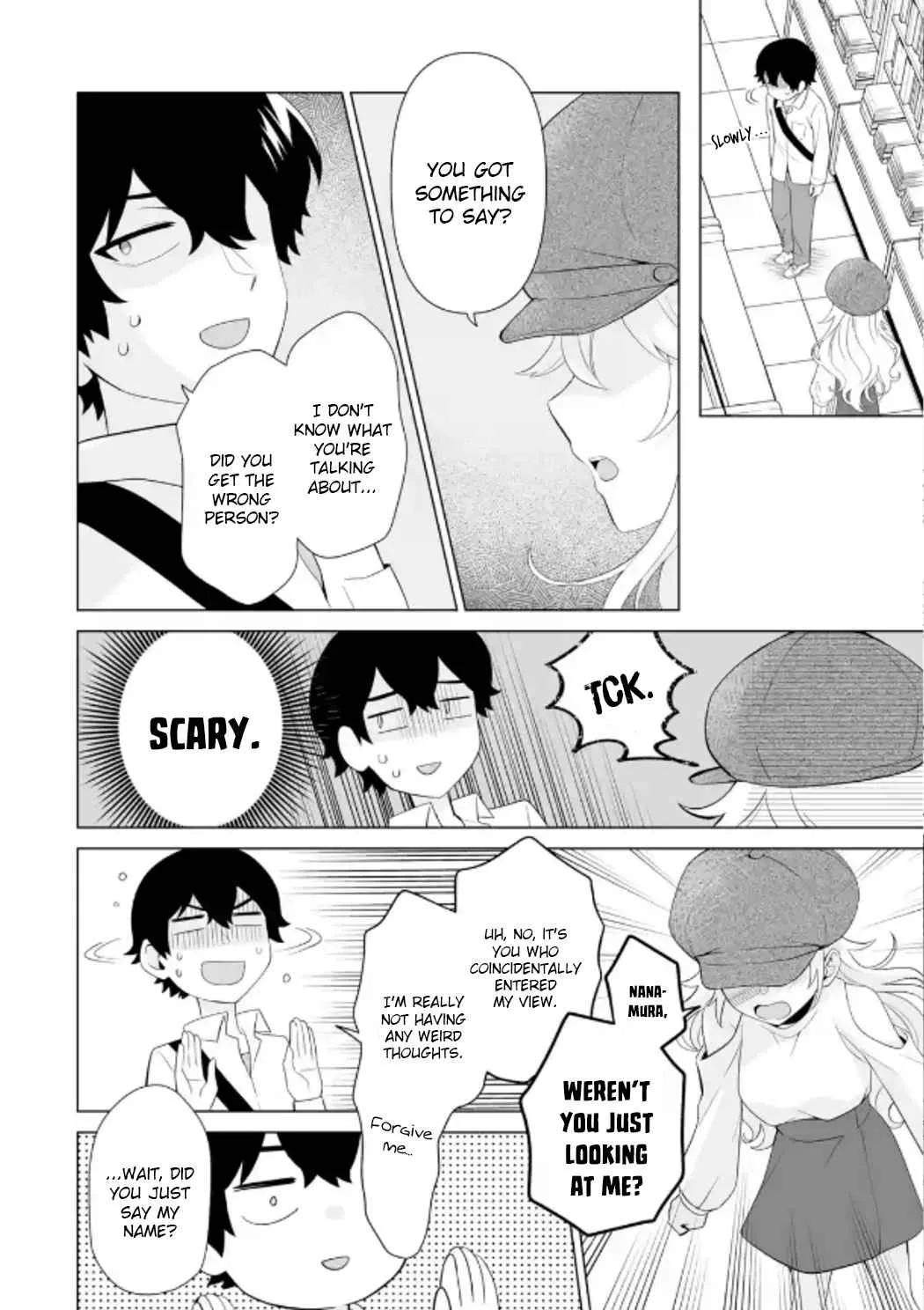 Please Leave Me Alone (For Some Reason, She Wants to Change a Lone Wolf's Helpless High School Life.) Chapter 6 page 2