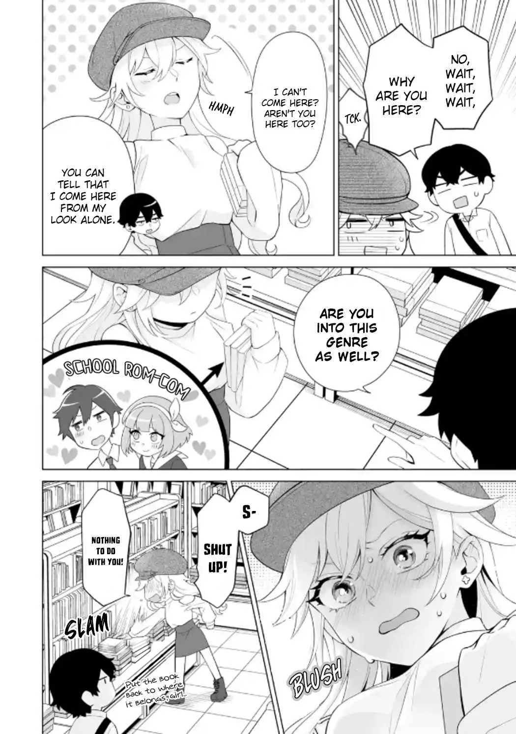 Please Leave Me Alone (For Some Reason, She Wants to Change a Lone Wolf's Helpless High School Life.) Chapter 6 page 4