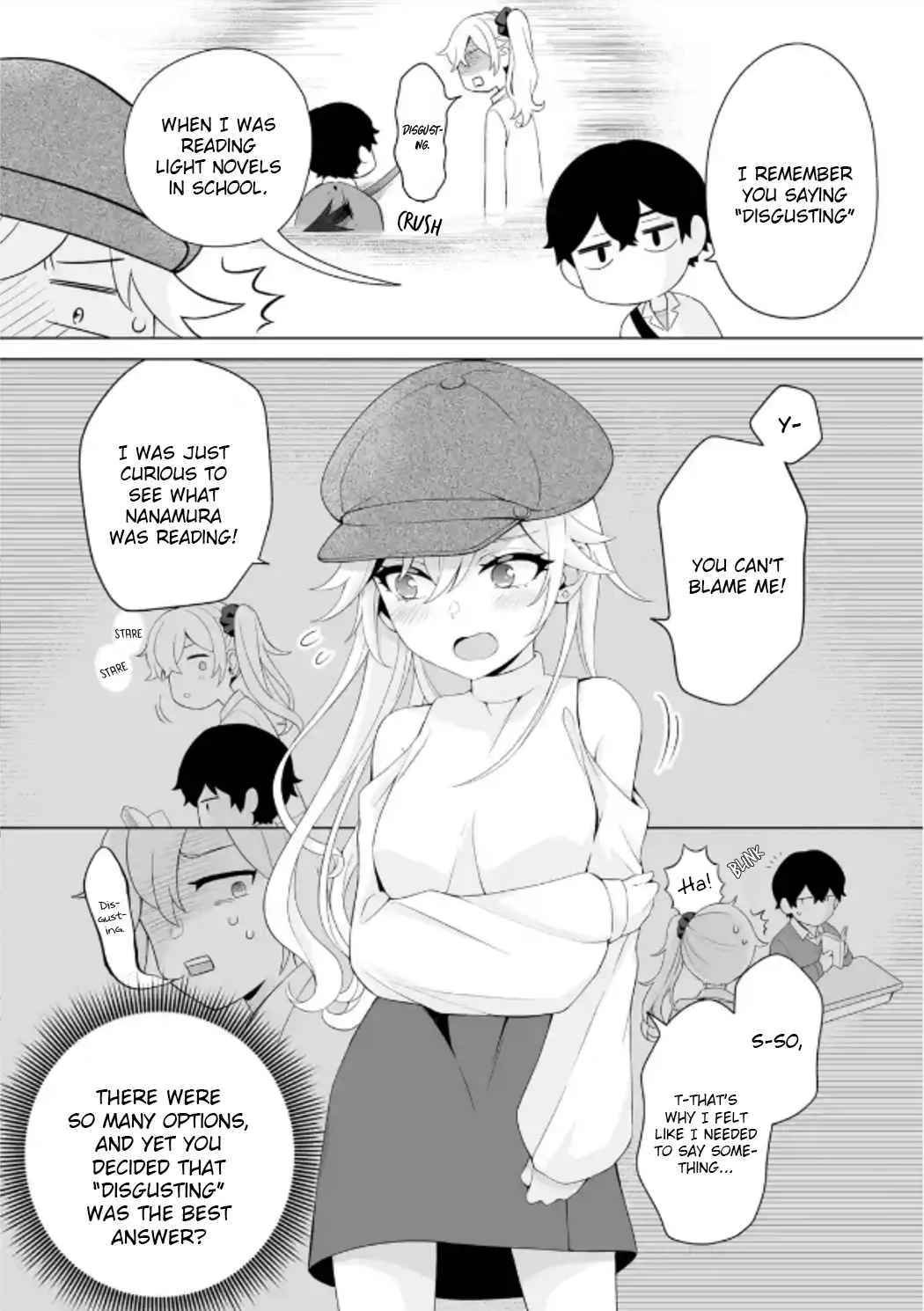 Please Leave Me Alone (For Some Reason, She Wants to Change a Lone Wolf's Helpless High School Life.) Chapter 6 page 5