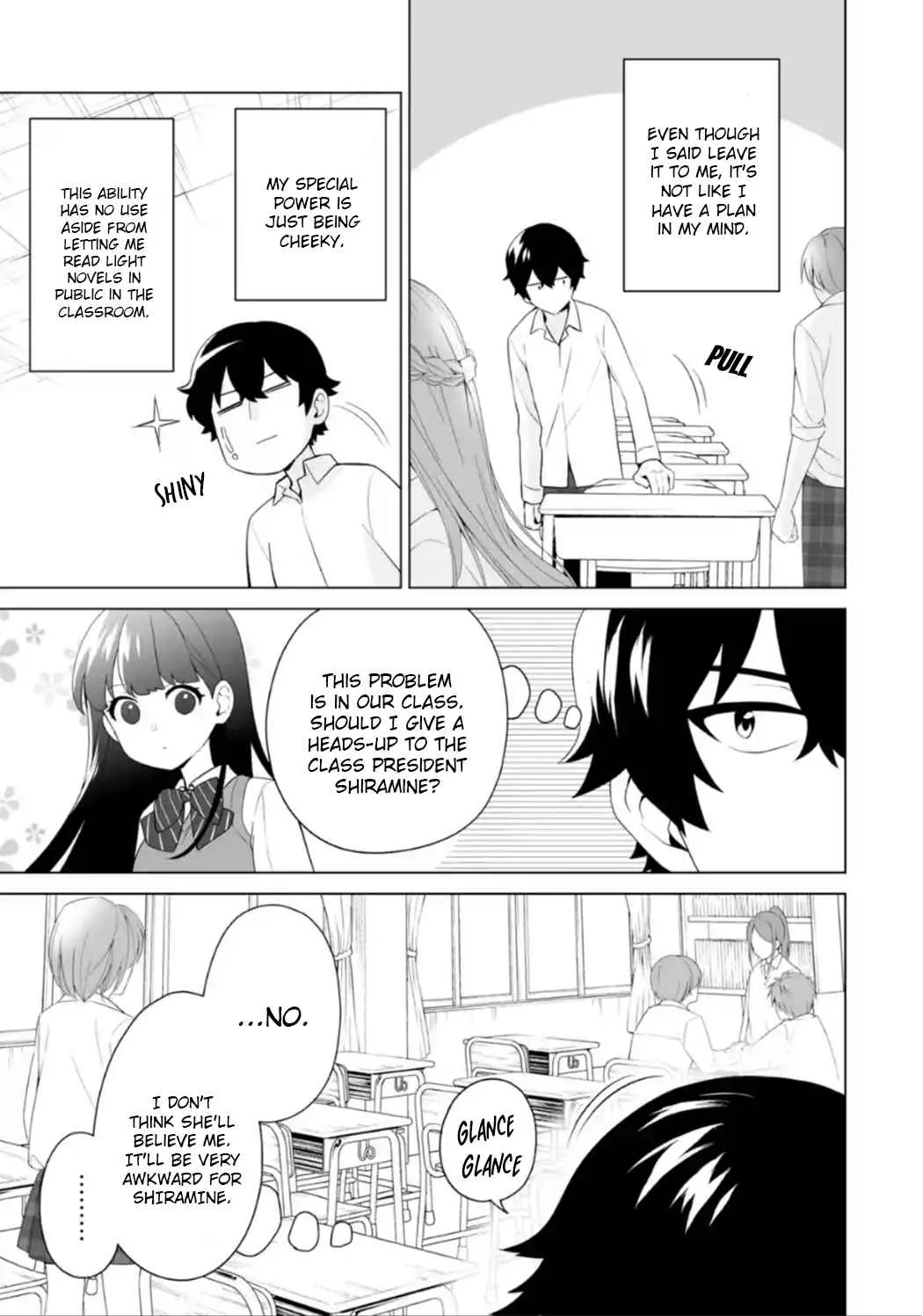 Please Leave Me Alone (For Some Reason, She Wants to Change a Lone Wolf's Helpless High School Life.) Chapter 7 page 9