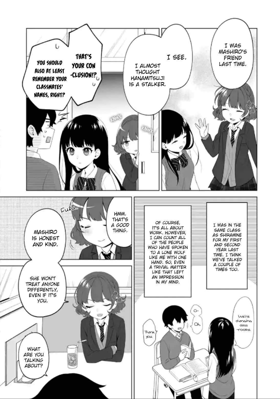 Please Leave Me Alone (For Some Reason, She Wants to Change a Lone Wolf's Helpless High School Life.) Chapter 4 page 7