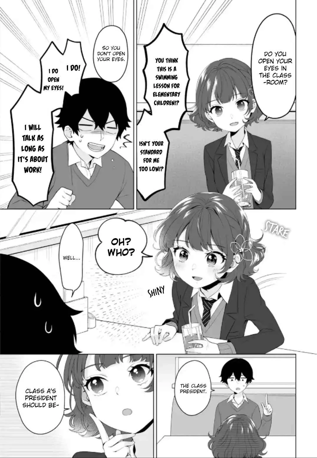 Please Leave Me Alone (For Some Reason, She Wants to Change a Lone Wolf's Helpless High School Life.) Chapter 4 page 5