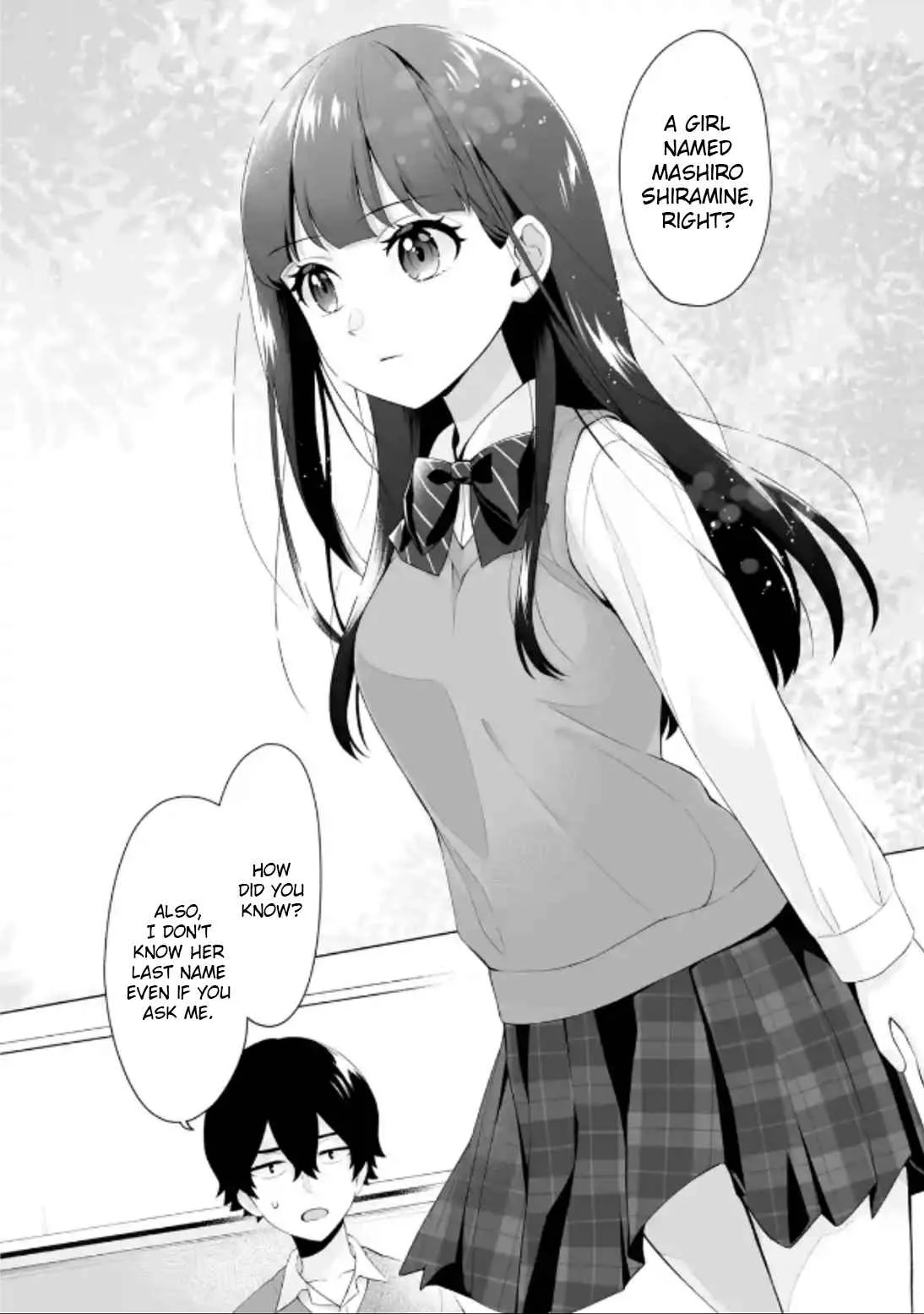 Please Leave Me Alone (For Some Reason, She Wants to Change a Lone Wolf's Helpless High School Life.) Chapter 4 page 6