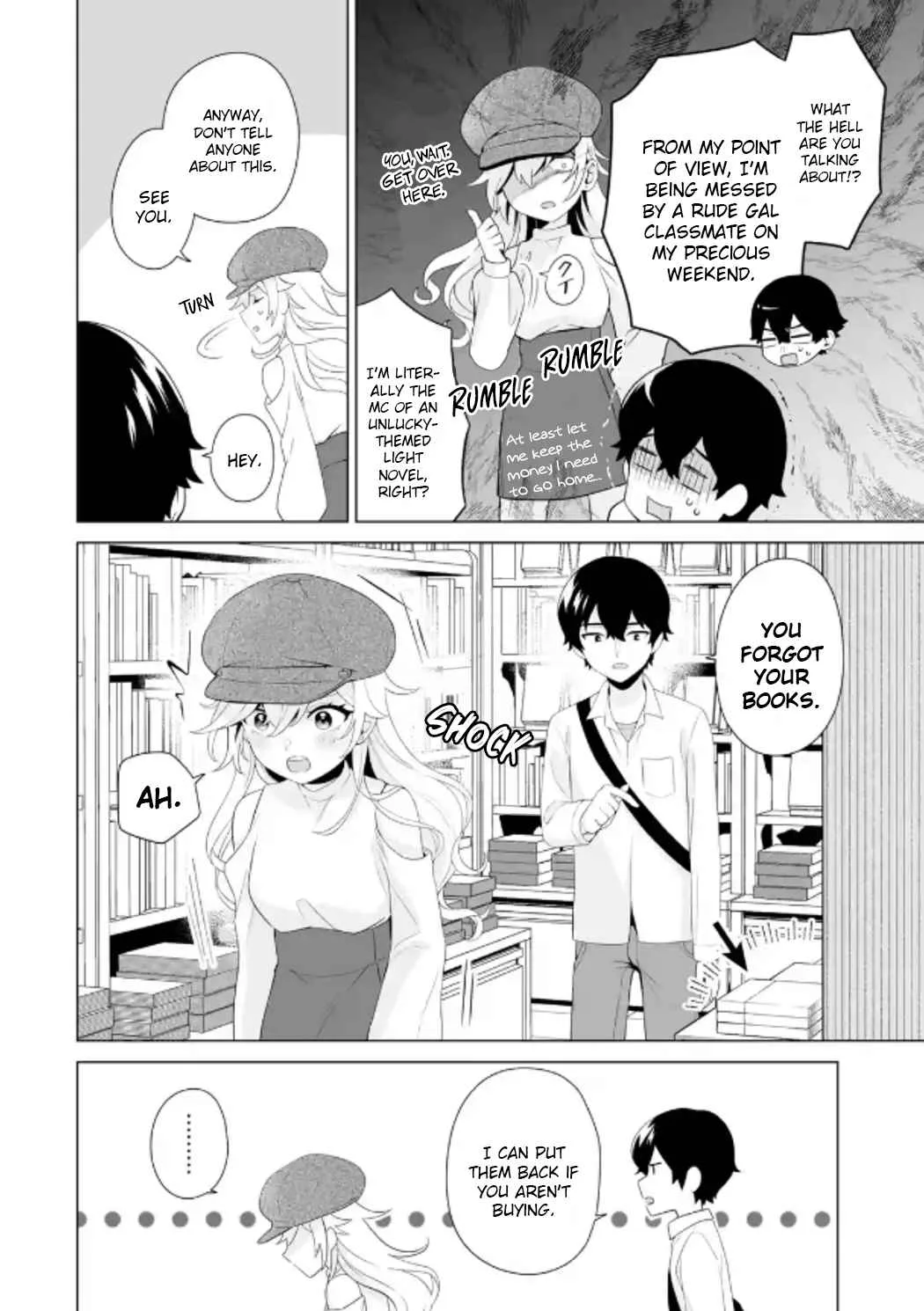 Please Leave Me Alone (For Some Reason, She Wants to Change a Lone Wolf's Helpless High School Life.) Chapter 6 page 8
