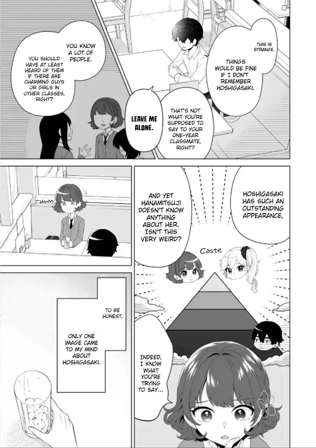 Please Leave Me Alone (For Some Reason, She Wants to Change a Lone Wolf's Helpless High School Life.) Chapter 6 page 15