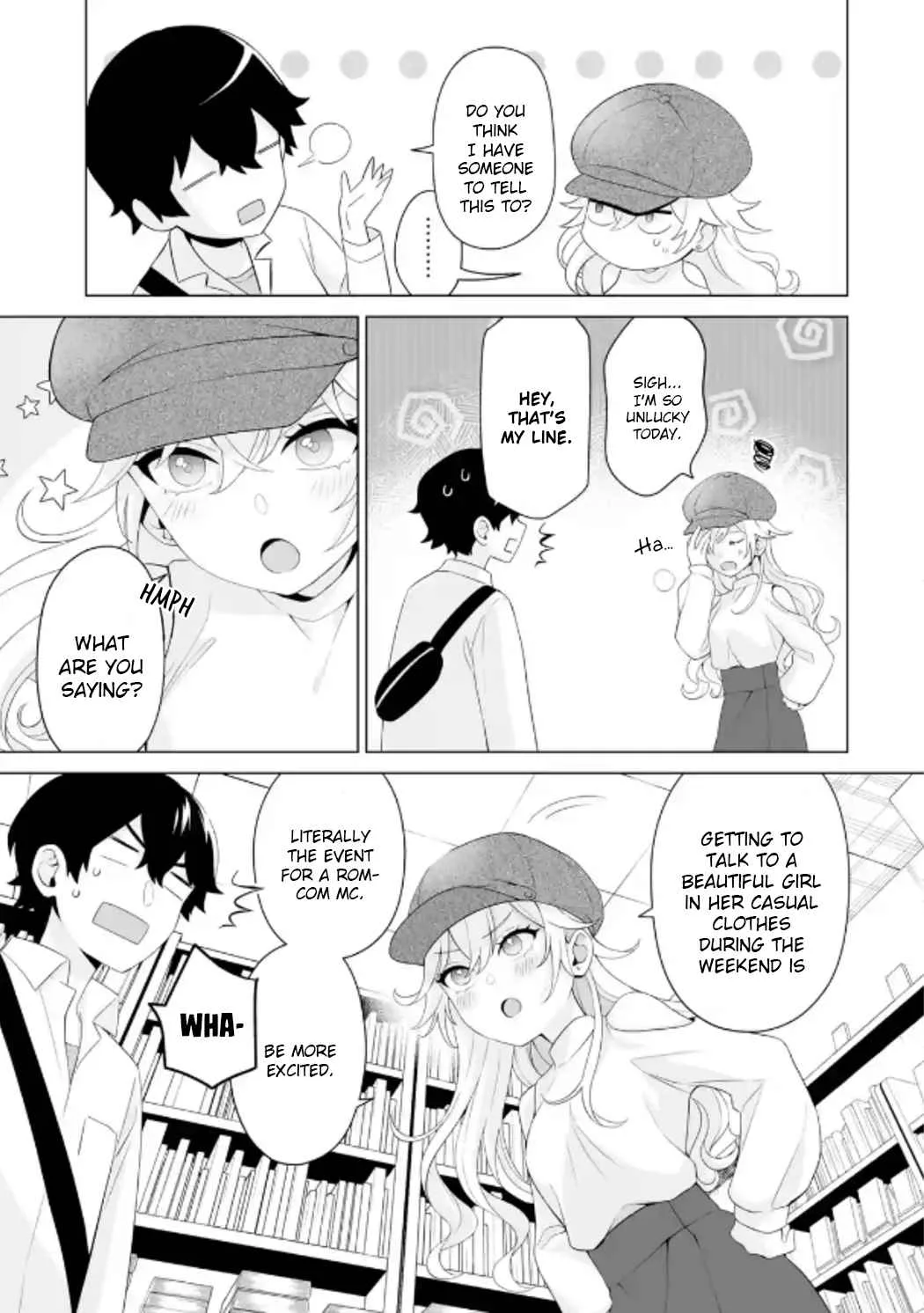 Please Leave Me Alone (For Some Reason, She Wants to Change a Lone Wolf's Helpless High School Life.) Chapter 6 page 7