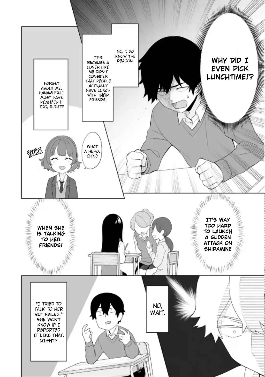 Please Leave Me Alone (For Some Reason, She Wants to Change a Lone Wolf's Helpless High School Life.) Chapter 4 page 16