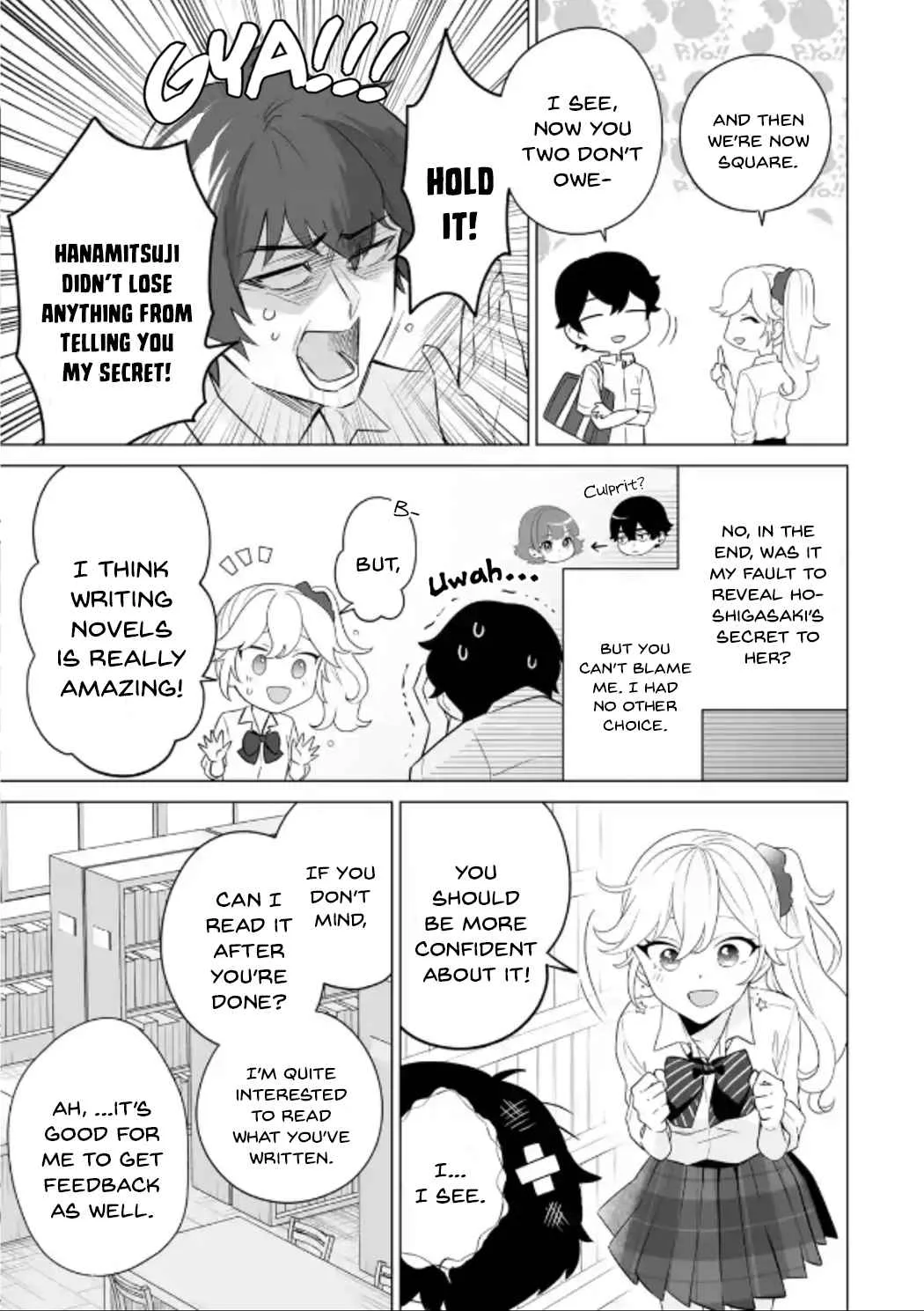 Please Leave Me Alone (For Some Reason, She Wants to Change a Lone Wolf's Helpless High School Life.) Chapter 10 page 9