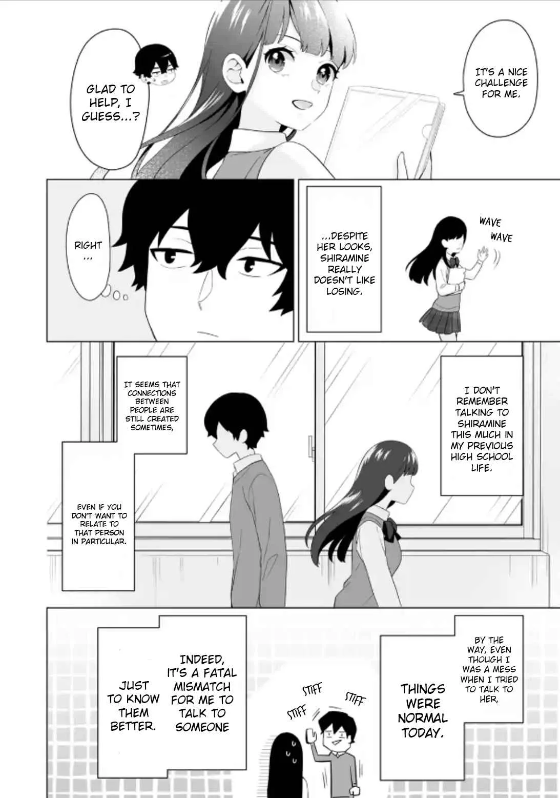 Please Leave Me Alone (For Some Reason, She Wants to Change a Lone Wolf's Helpless High School Life.) Chapter 5 page 8