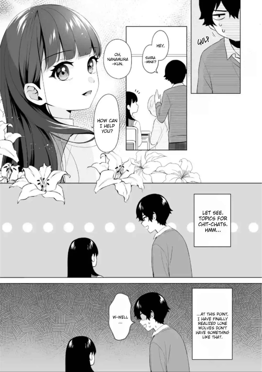 Please Leave Me Alone (For Some Reason, She Wants to Change a Lone Wolf's Helpless High School Life.) Chapter 4 page 19