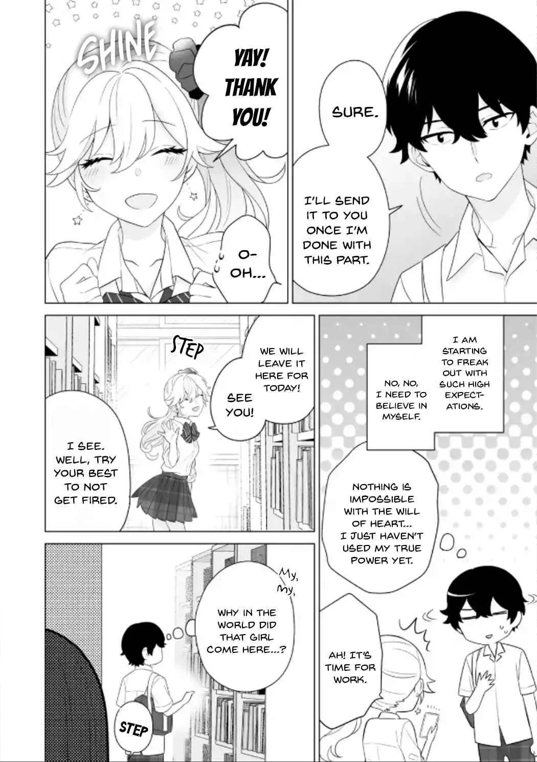 Please Leave Me Alone (For Some Reason, She Wants to Change a Lone Wolf's Helpless High School Life.) Chapter 10 page 10
