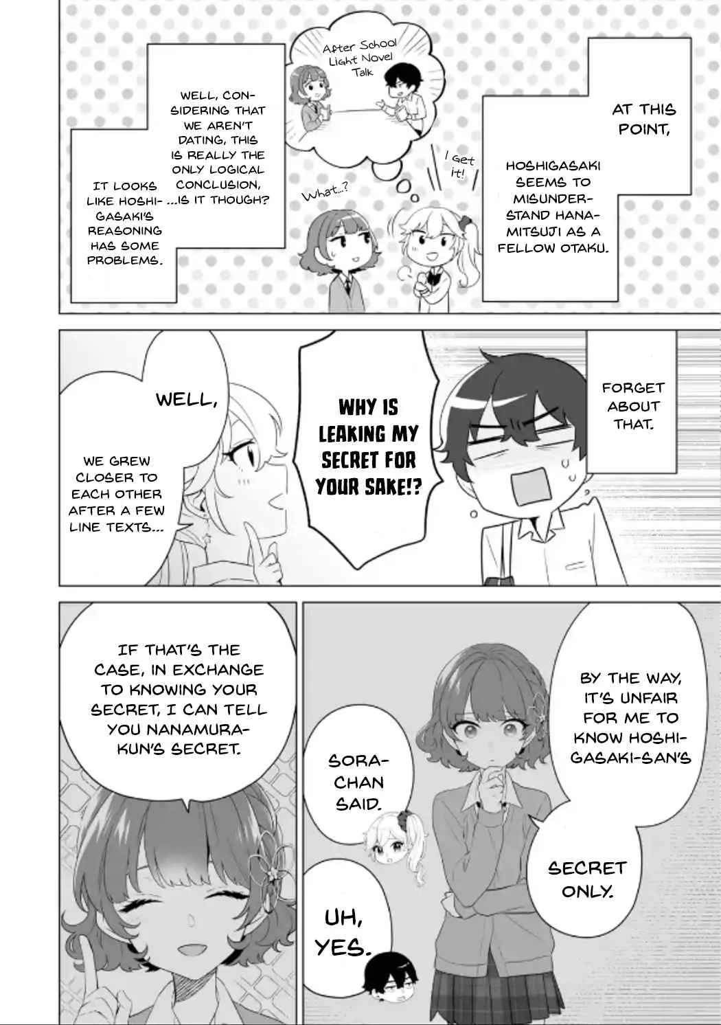 Please Leave Me Alone (For Some Reason, She Wants to Change a Lone Wolf's Helpless High School Life.) Chapter 10 page 8