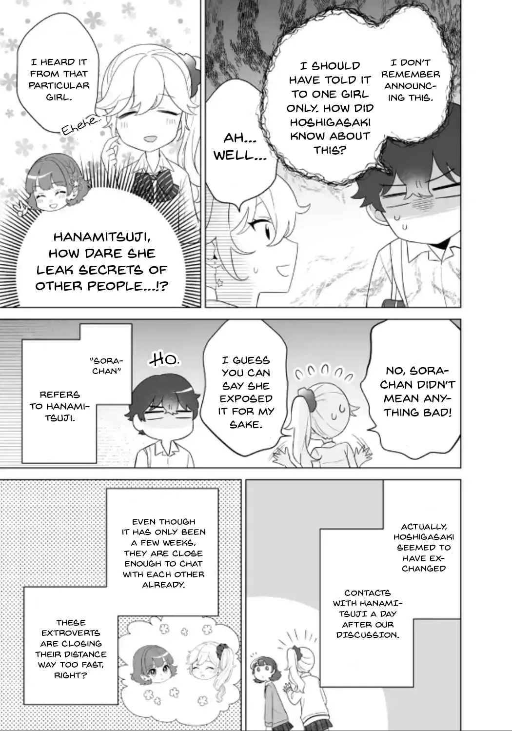 Please Leave Me Alone (For Some Reason, She Wants to Change a Lone Wolf's Helpless High School Life.) Chapter 10 page 7