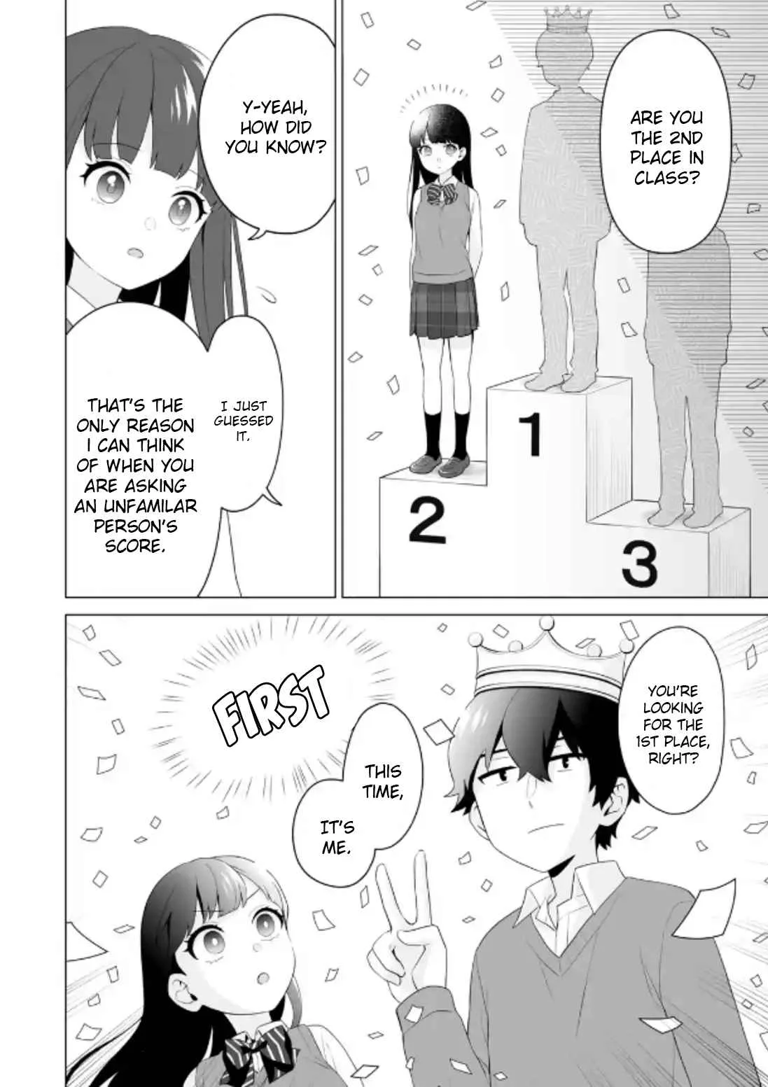 Please Leave Me Alone (For Some Reason, She Wants to Change a Lone Wolf's Helpless High School Life.) Chapter 5 page 6