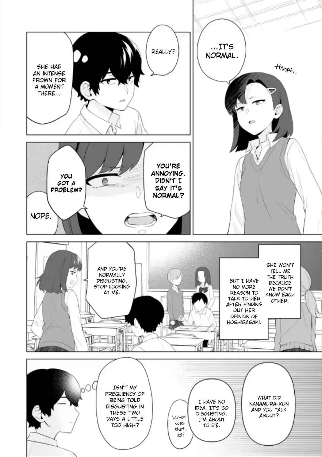 Please Leave Me Alone (For Some Reason, She Wants to Change a Lone Wolf's Helpless High School Life.) Chapter 6 page 24