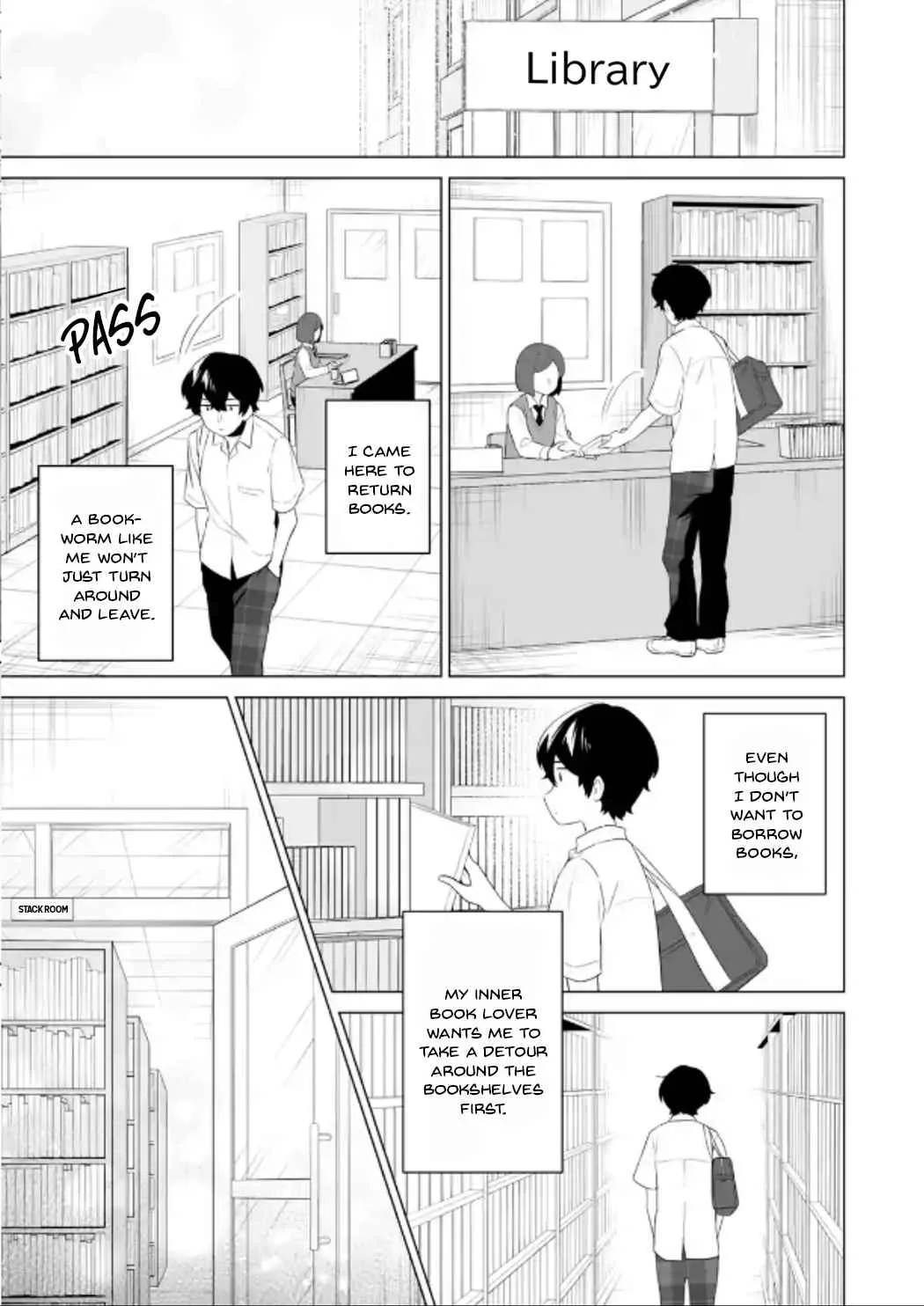 Please Leave Me Alone (For Some Reason, She Wants to Change a Lone Wolf's Helpless High School Life.) Chapter 10 page 3