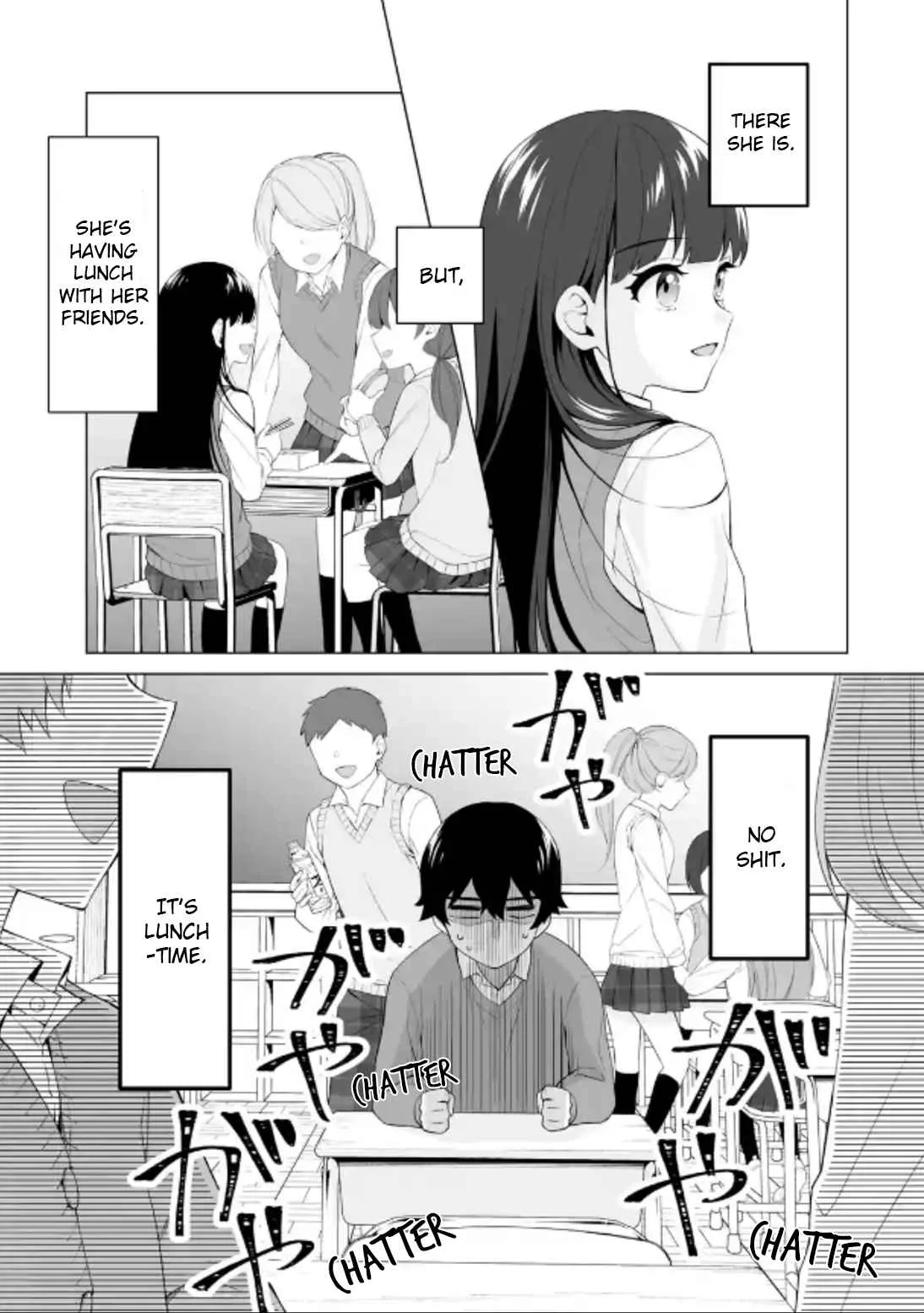 Please Leave Me Alone (For Some Reason, She Wants to Change a Lone Wolf's Helpless High School Life.) Chapter 4 page 15