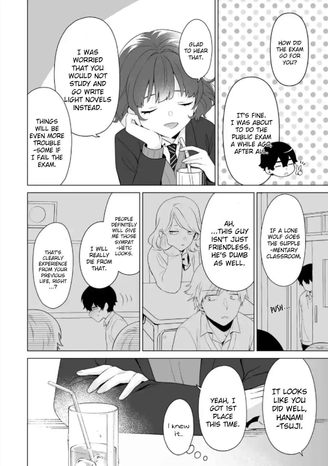 Please Leave Me Alone (For Some Reason, She Wants to Change a Lone Wolf's Helpless High School Life.) Chapter 5 page 10