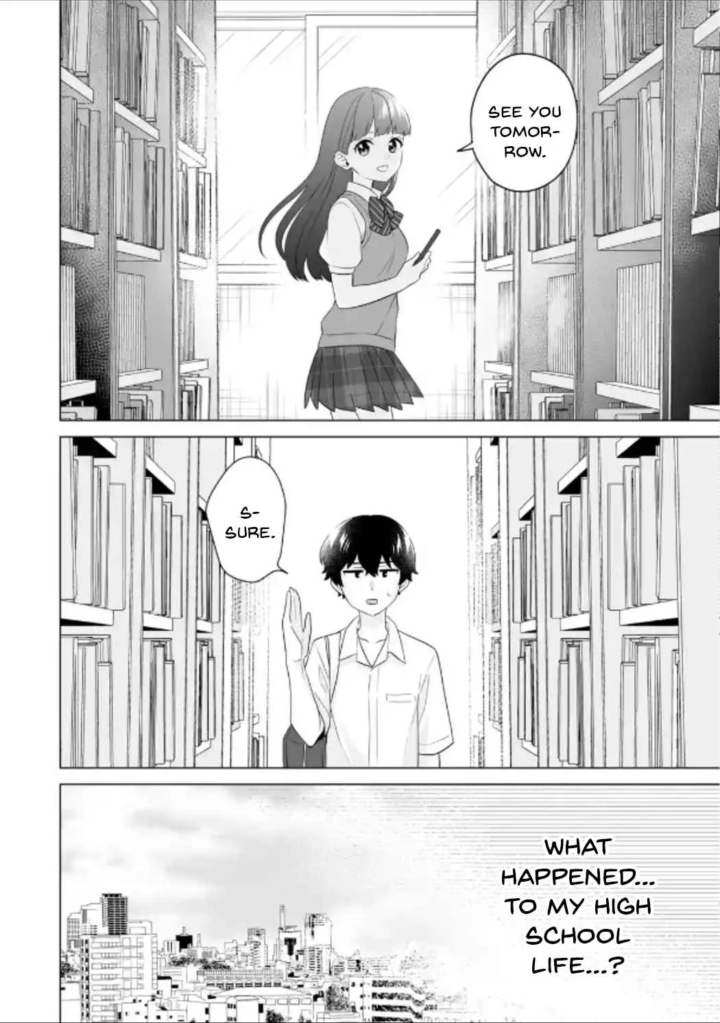 Please Leave Me Alone (For Some Reason, She Wants to Change a Lone Wolf's Helpless High School Life.) Chapter 10 page 18