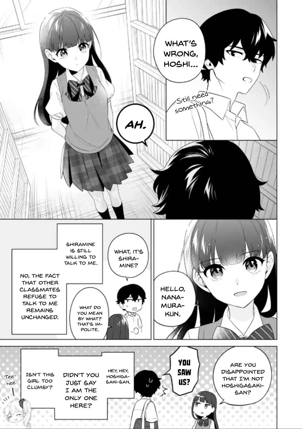 Please Leave Me Alone (For Some Reason, She Wants to Change a Lone Wolf's Helpless High School Life.) Chapter 10 page 11